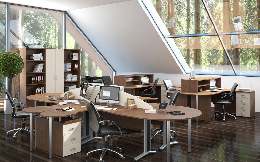 Модульная мебель для офиса Монолит - вид 4