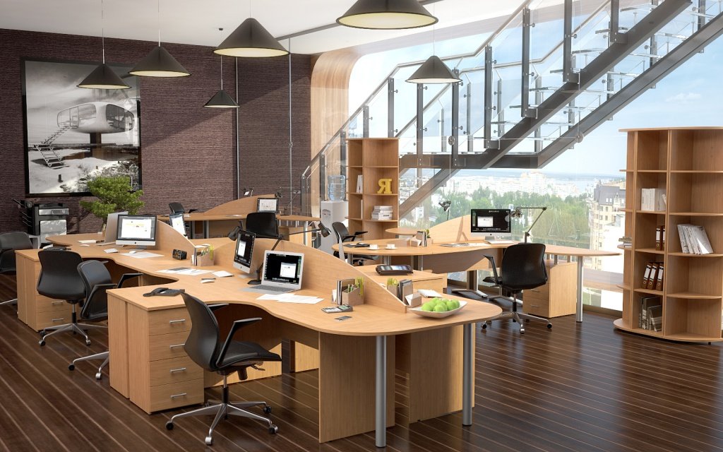 Модульная мебель для офиса Монолит - вид 2