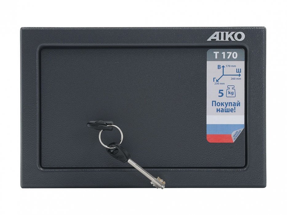 Офисный сейф &laquo;AIKO Т 170 KL&raquo; - вид 3