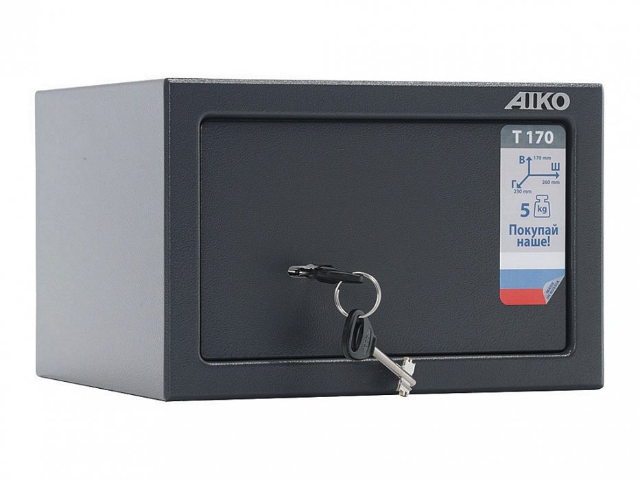 Офисный сейф &laquo;AIKO Т 170 KL&raquo; - вид 2