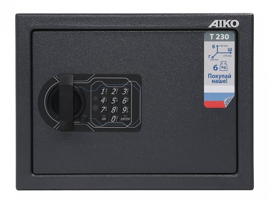 Офисный сейф &laquo;AIKO Т 230 EL&raquo; - вид 4