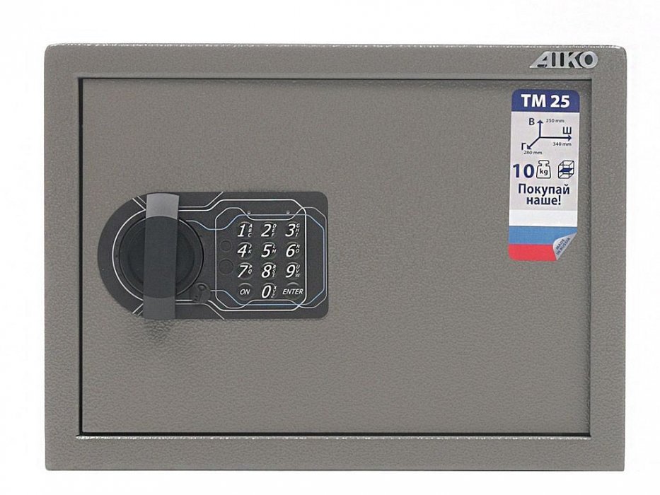 Офисный сейф &laquo;AIKO ТM-25 EL&raquo; - вид 3