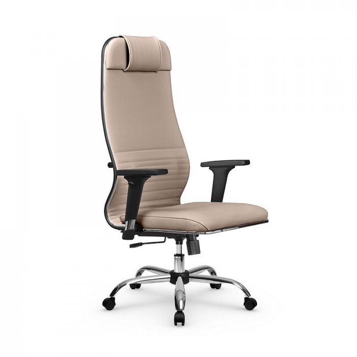 Кресло руководителя МЕТТА L-1m-38К2/2D MPES хром 17833 - вид 8